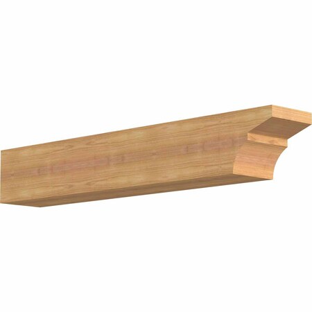 Ekena Millwork Monterey Smooth Rafter Tail, Western Red Cedar, 5 1/2"W x 6"H x 36"L RFT06X06X36MON00SWR